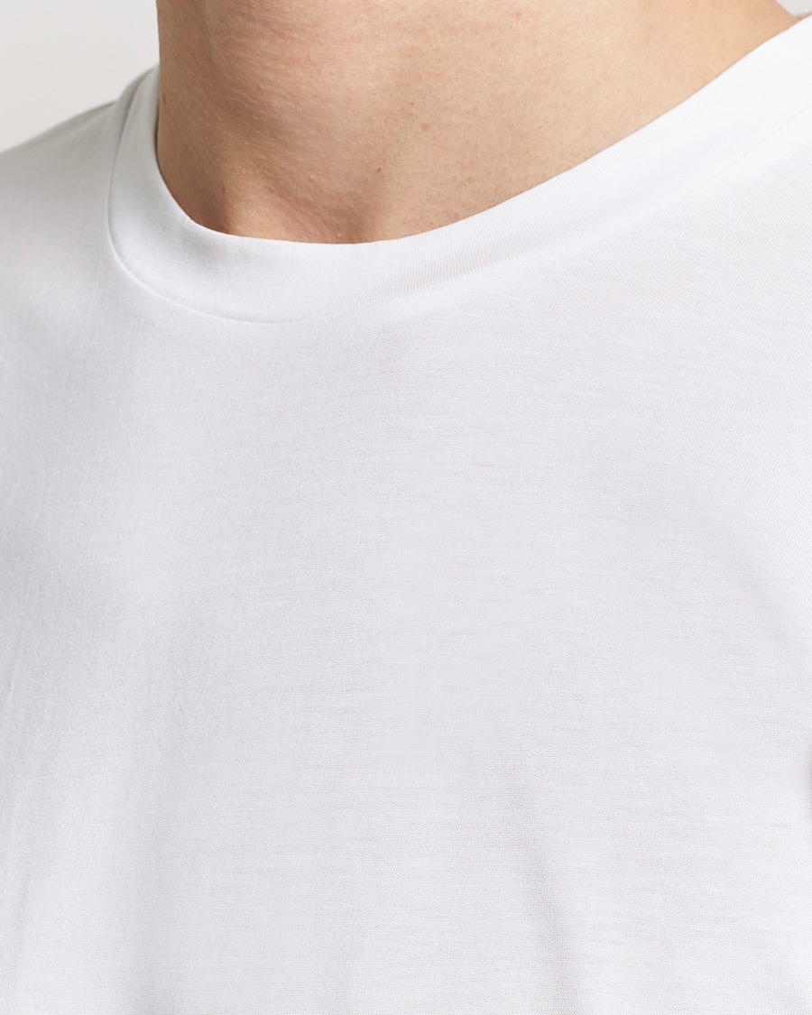 Herre | T-Shirts | Sunspel | Riviera Midweight T-Shirt White