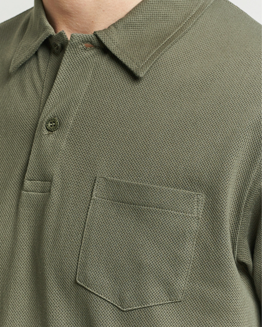 Herre | Polotrøjer | Sunspel | Riviera Polo Shirt Khaki