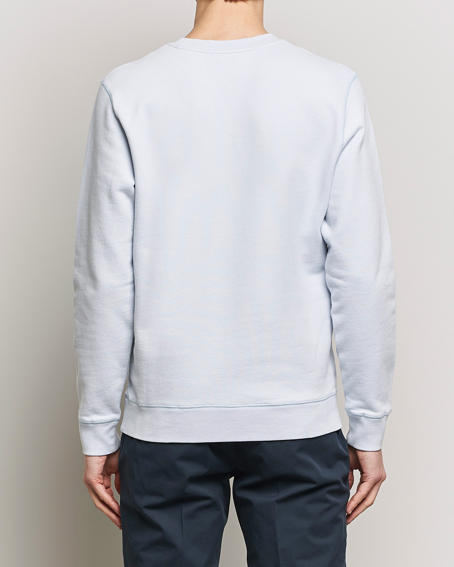 Herre | Trøjer | Sunspel | Loopback Sweatshirt Light Blue