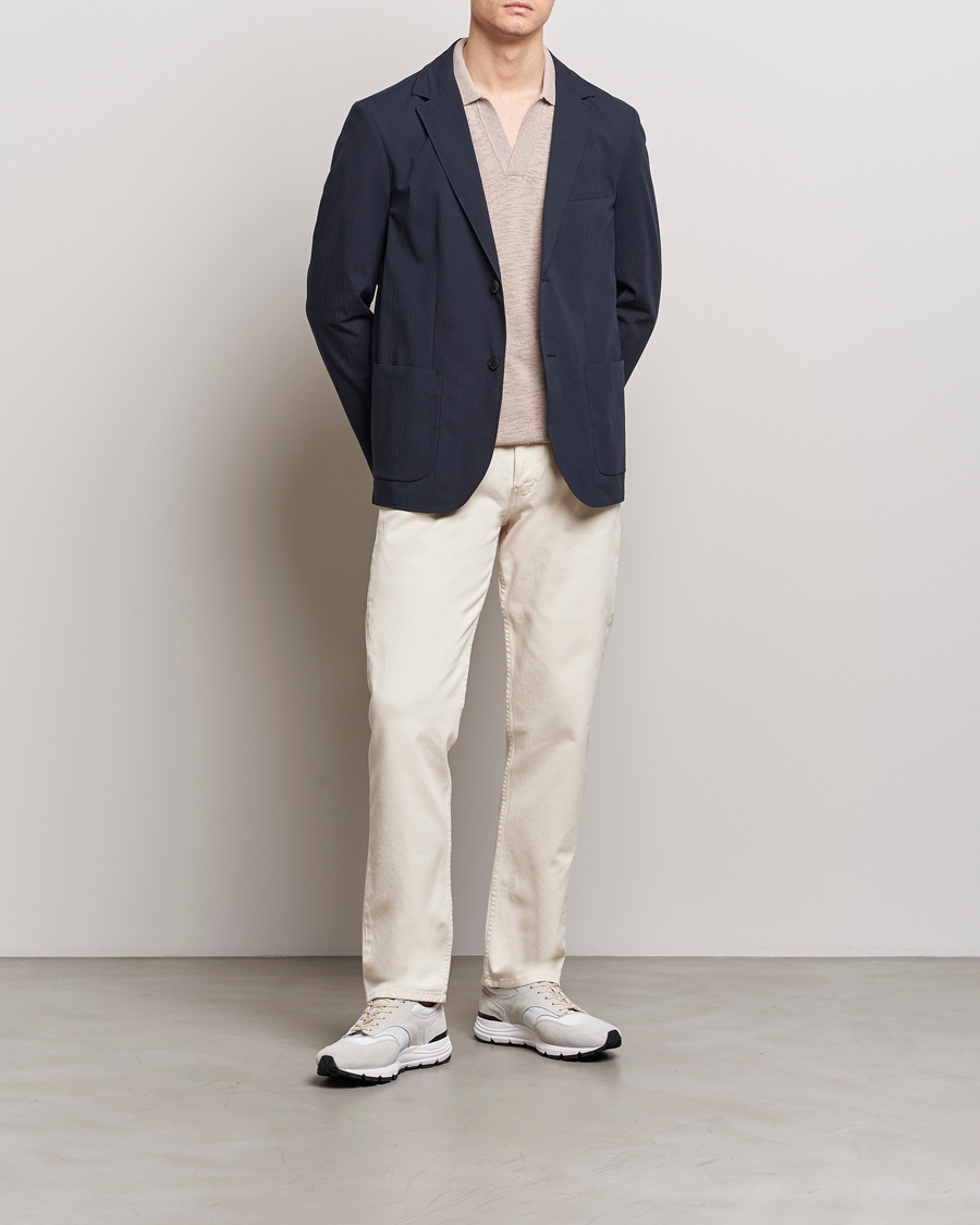 Herre | Bukser | Sunspel | Five Pocket Cotton Twill Trousers Undyed