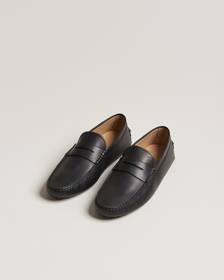 Herre | Italian Department | Tod's | Gommino Carshoe Black Calf