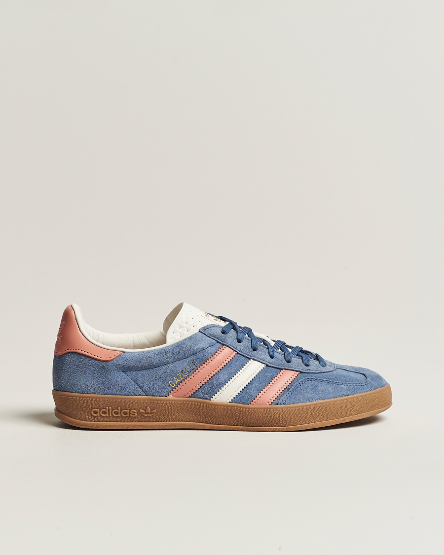 Herre | adidas Originals Gazelle Indoor Sneaker Blue | adidas Originals | Gazelle Indoor Sneaker Blue