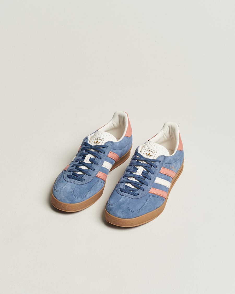 Herre | adidas Originals Gazelle Indoor Sneaker Blue | adidas Originals | Gazelle Indoor Sneaker Blue