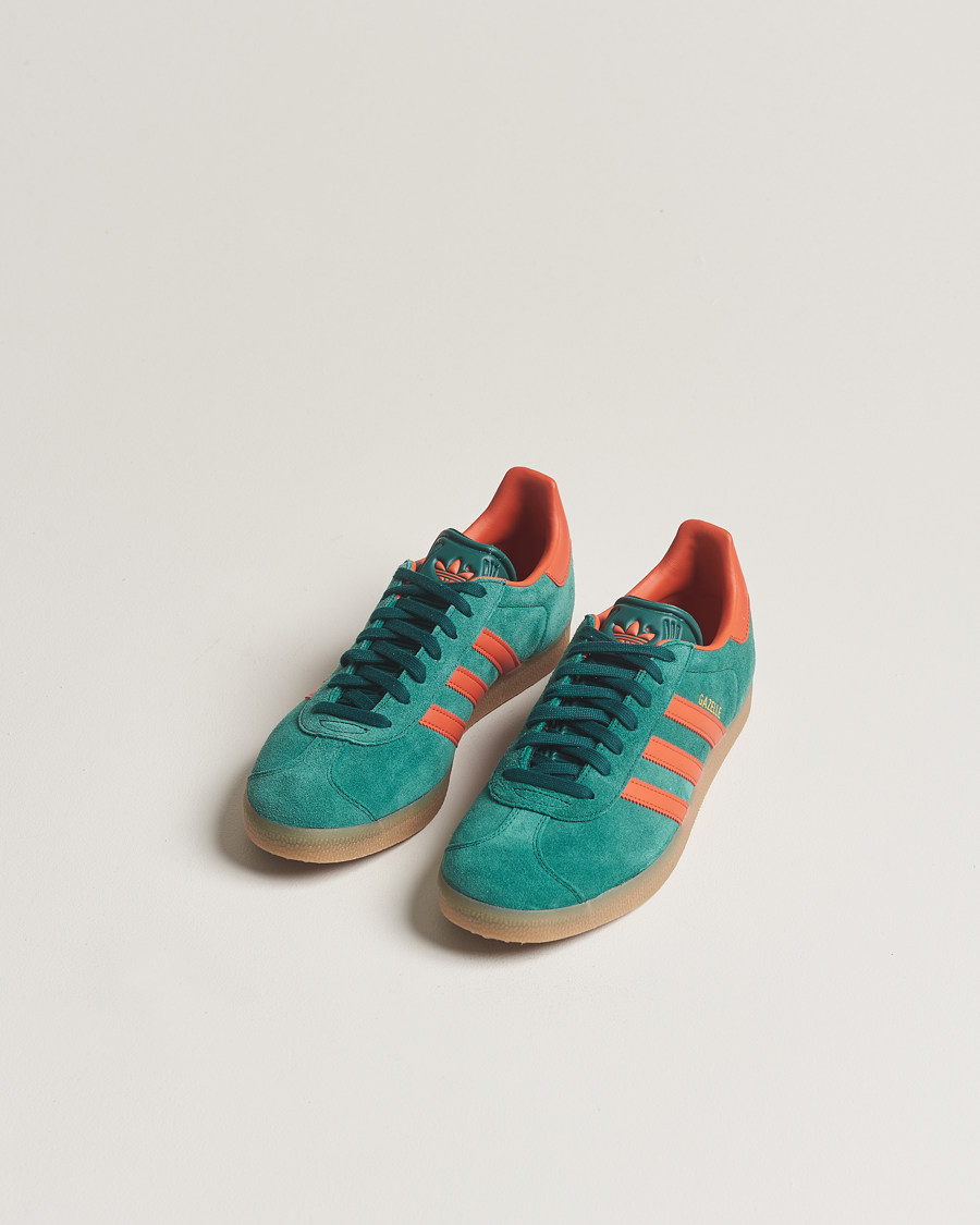 Herre |  | adidas Originals | Gazelle Sneaker Green/Red