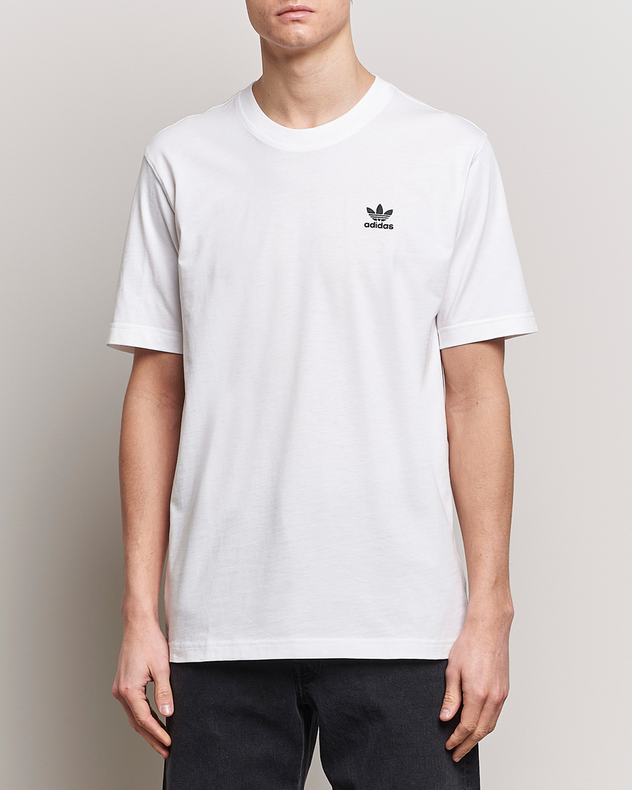 Herre | Kortærmede t-shirts | adidas Originals | Essential Crew Neck T-Shirt White