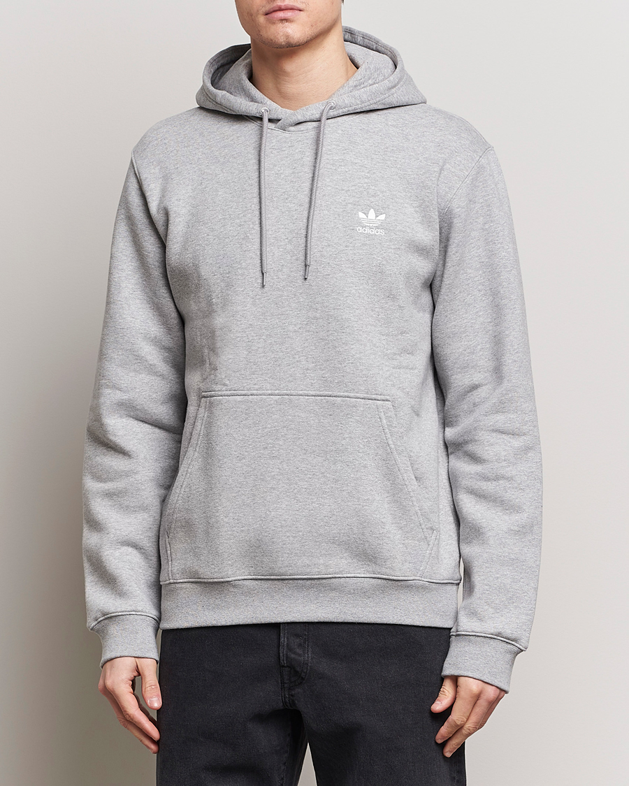 Herre | adidas Originals | adidas Originals | Essential Hoodie Grey Melange