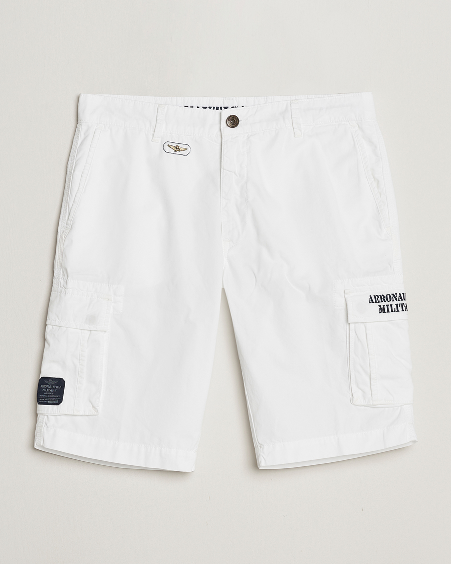 Herre | Shorts | Aeronautica Militare | BE066 Cargo Shorts Off White