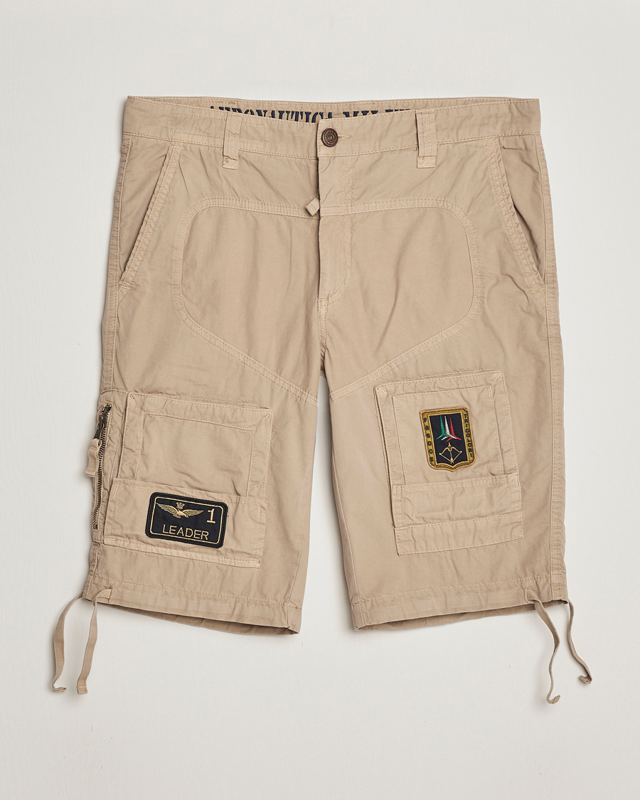 Herre | Shorts | Aeronautica Militare | Heritage Bermuda Shorts Beige