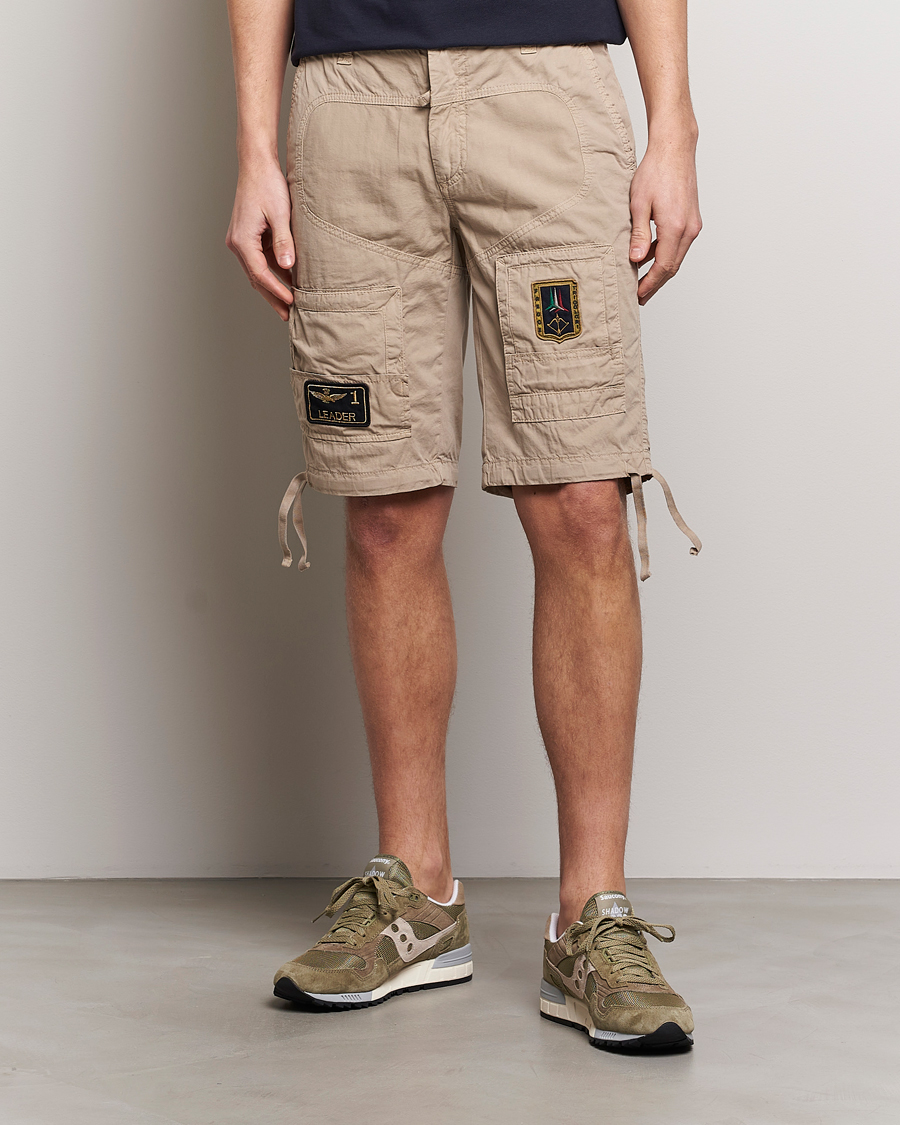 Herre | 30% udsalg | Aeronautica Militare | Heritage Bermuda Shorts Beige