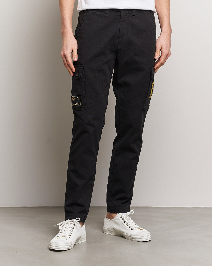 Herre | Bukser | Aeronautica Militare | Heritage Cargo Pants Jet Black