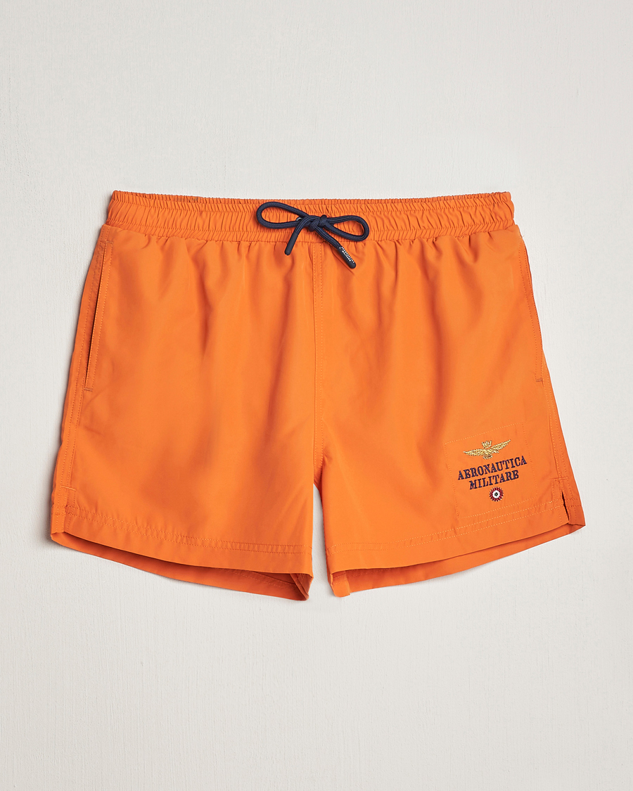 Herre | Badebukser | Aeronautica Militare | Costume Swim Shorts Carrot Orange