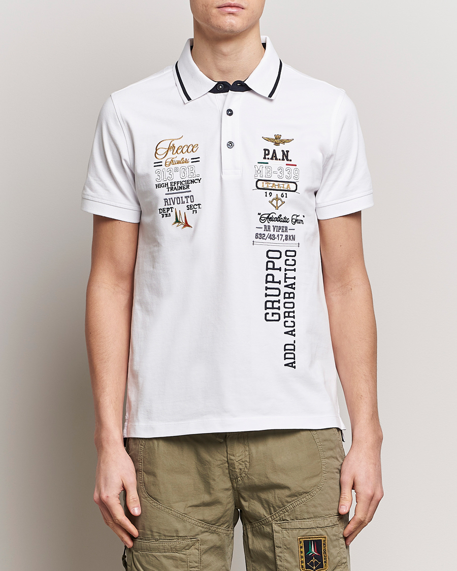 Herre | Aeronautica Militare | Aeronautica Militare | Heritage Polo Off White