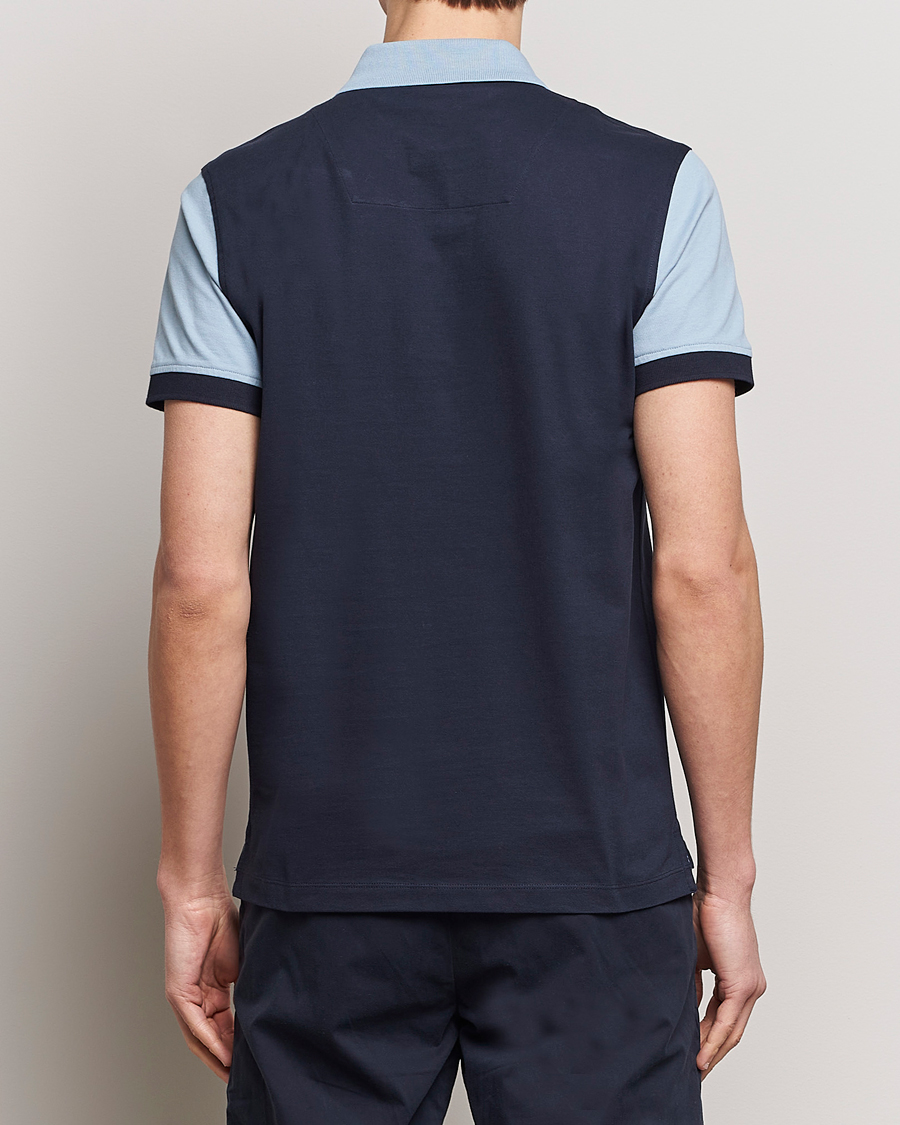 Herre | Polotrøjer | Aeronautica Militare | Heritage Polo Navy/Glacier Blue