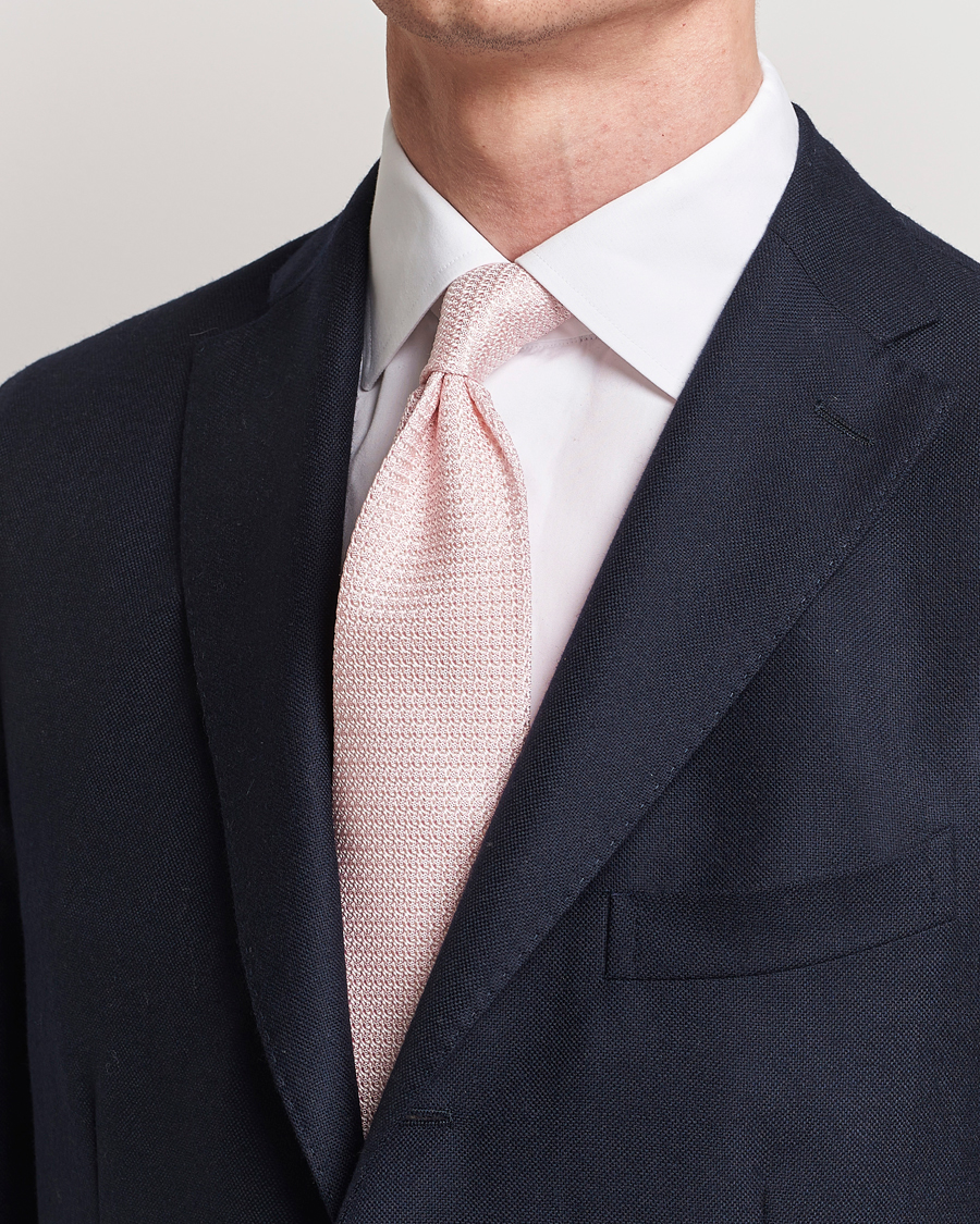 Herr |  | Amanda Christensen | Silk Grenadine 8 cm Tie Pink