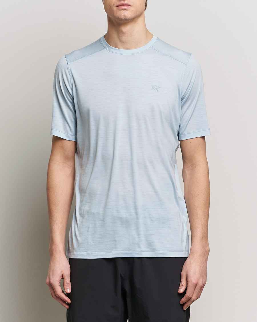 Herre | Kortærmede t-shirts | Arc'teryx | Ionia Merino Wool Crew Neck T-Shirt Dark Daybreak