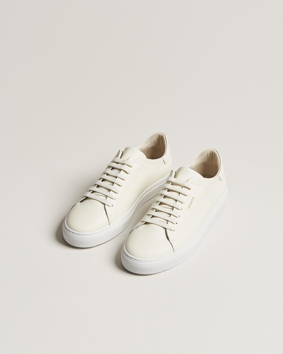 Herre | Sneakers med lavt skaft | Axel Arigato | Clean 90 Sneaker White Grained Leather