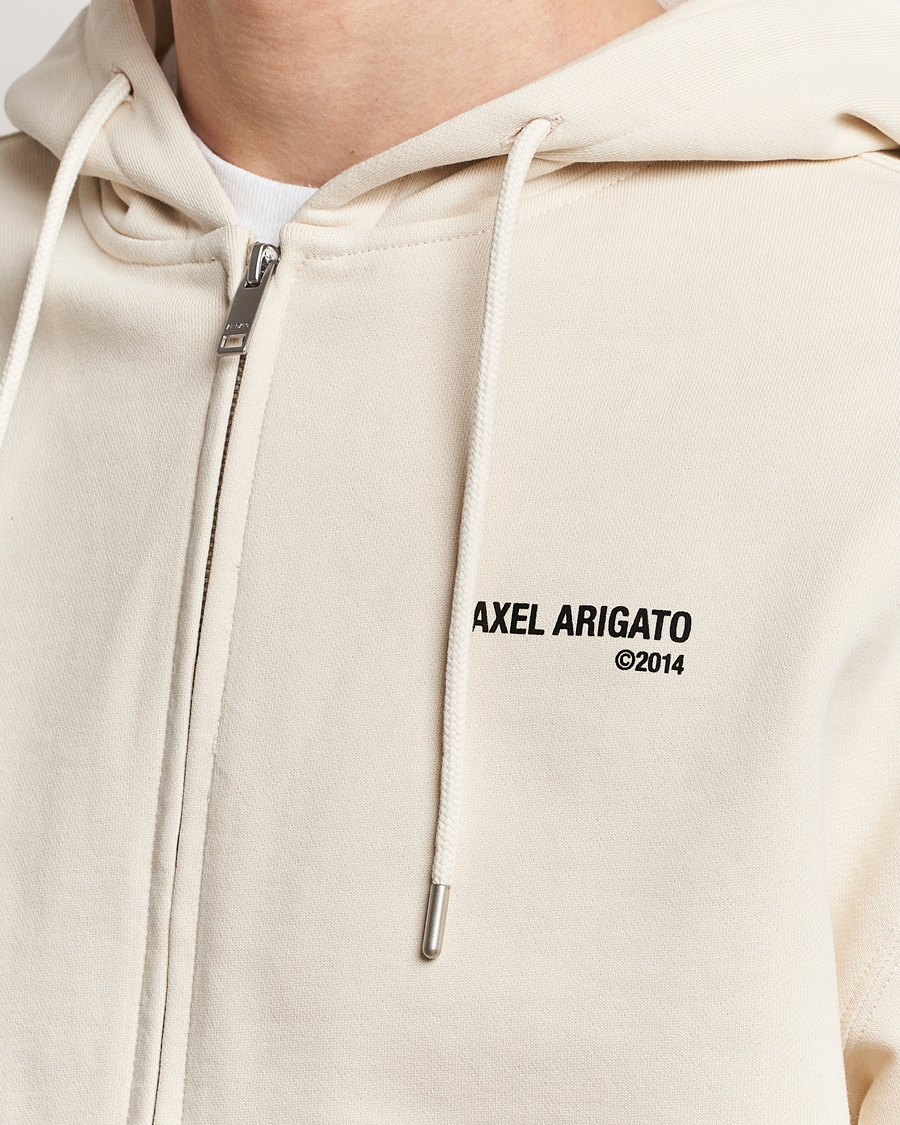 Herre | Trøjer | Axel Arigato | Field Full Zip Hoodie Pale Beige