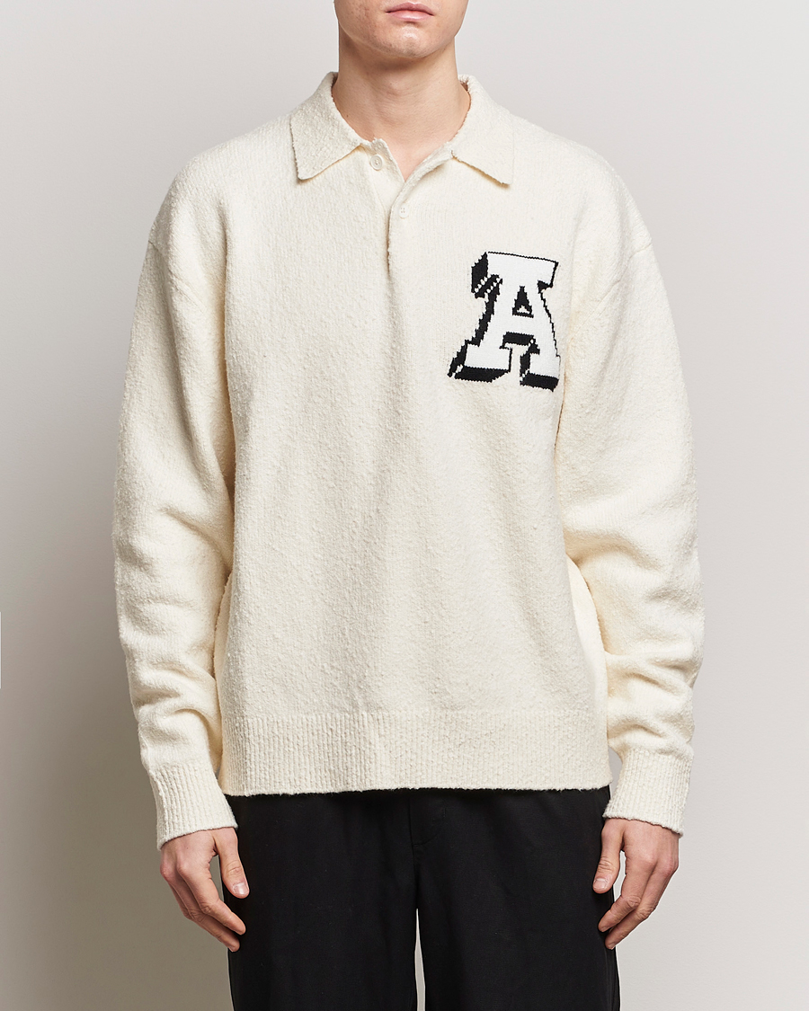 Herre | Tøj | Axel Arigato | Team Knitted Polo Off White