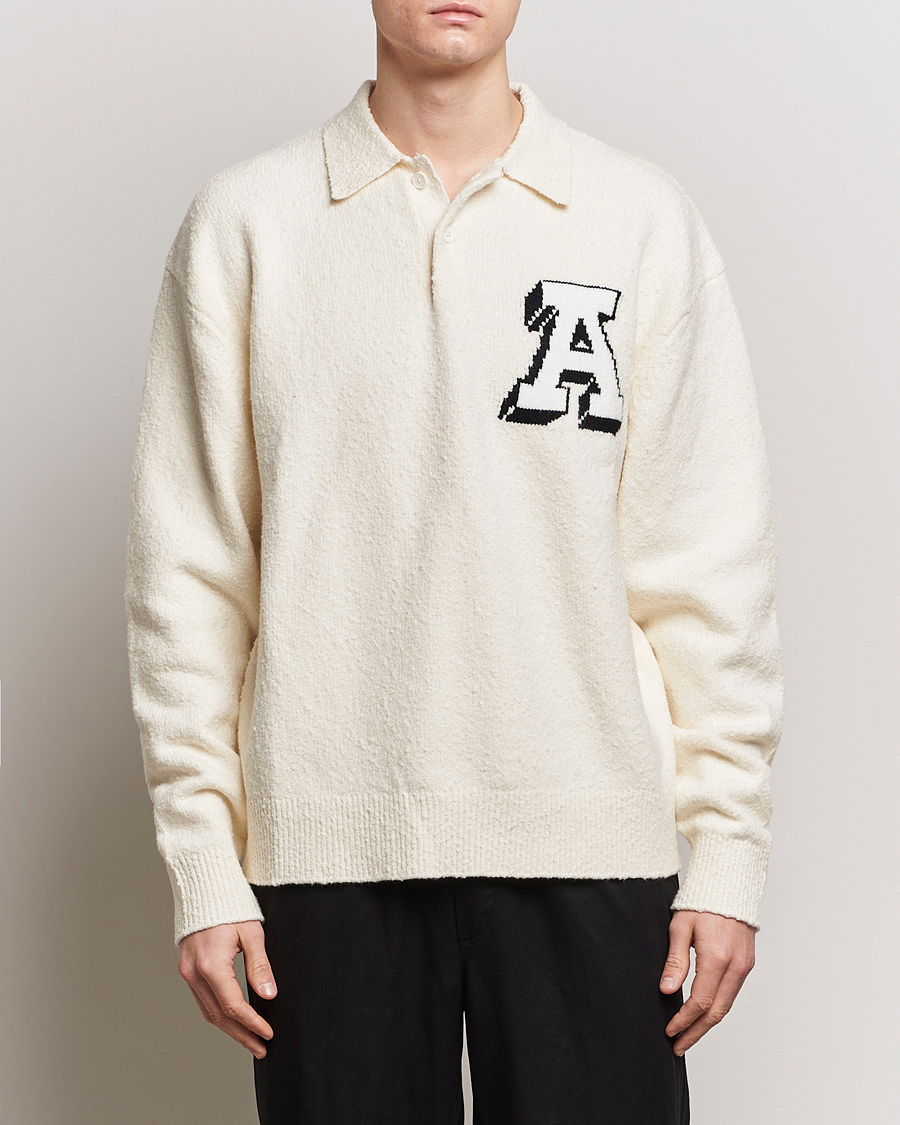 Herre | Contemporary Creators | Axel Arigato | Team Knitted Polo Off White