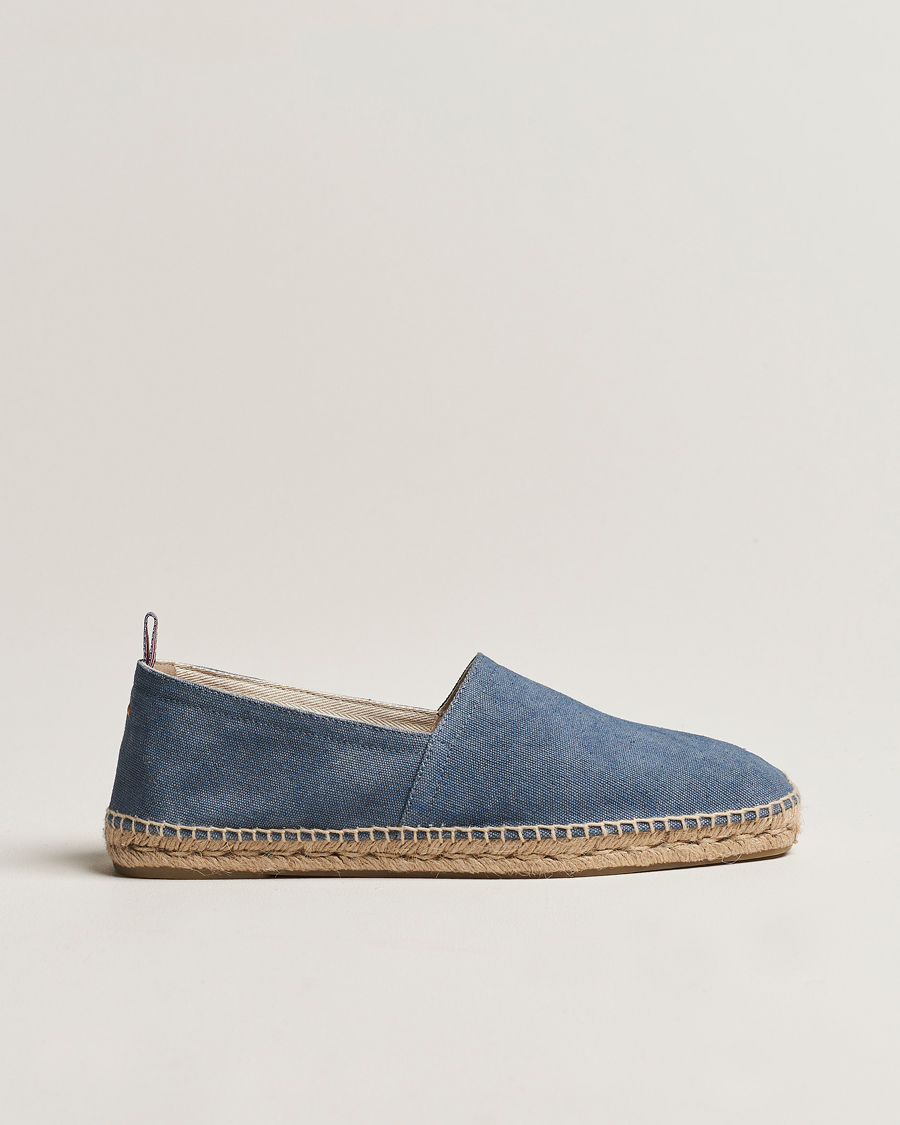 Herre | Castañer Pablo Washed Canvas Espadrilles Citadel | Castañer | Pablo Washed Canvas Espadrilles Citadel