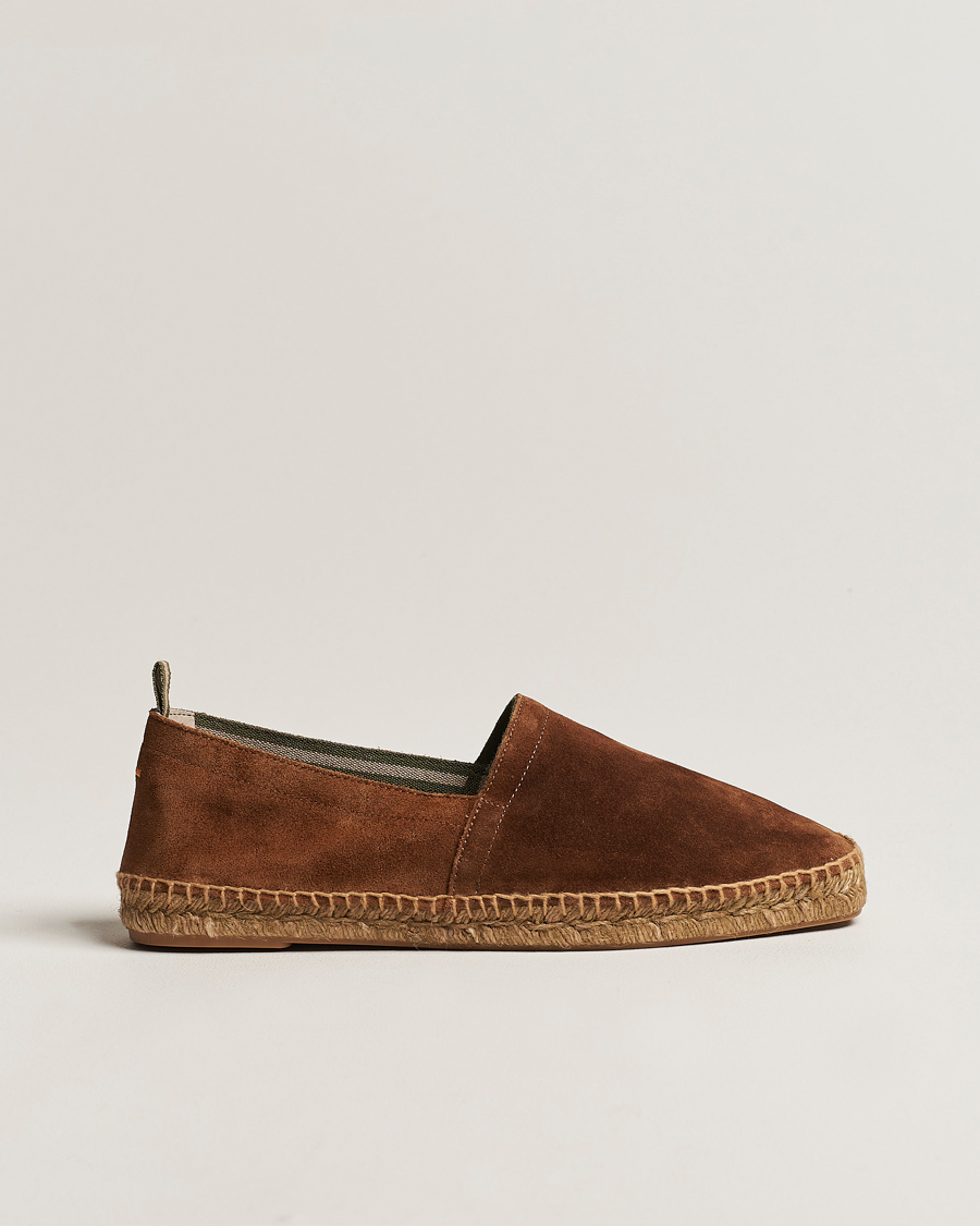 Herre | Espadrillos | Castañer | Pablo Casual Suede Espadrilles Cuero