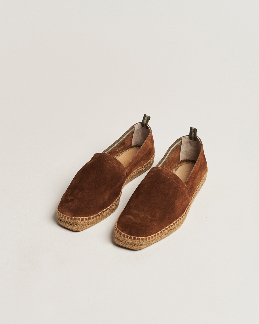 Herre | Espadrillos | Castañer | Pablo Casual Suede Espadrilles Cuero