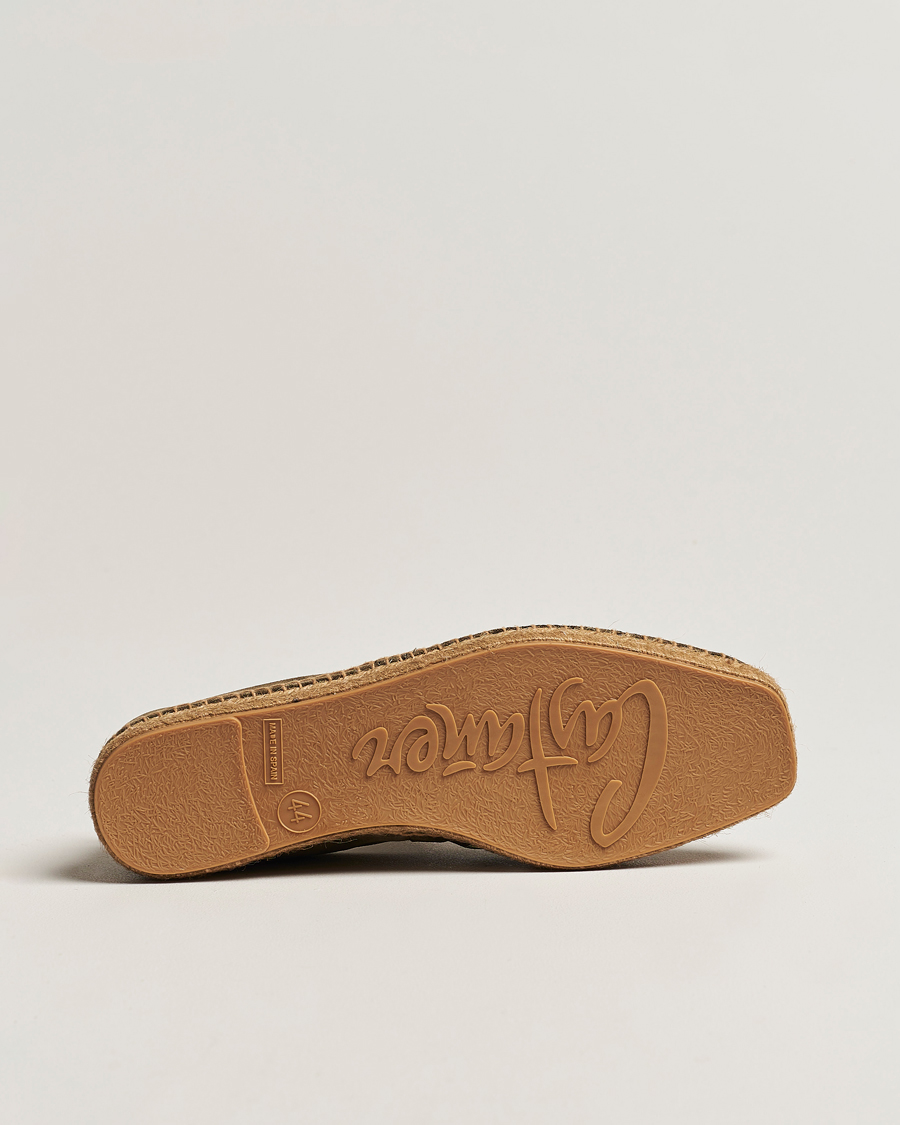 Herre | Espadrillos | Castañer | Pablo Casual Suede Espadrilles Verde Bosque