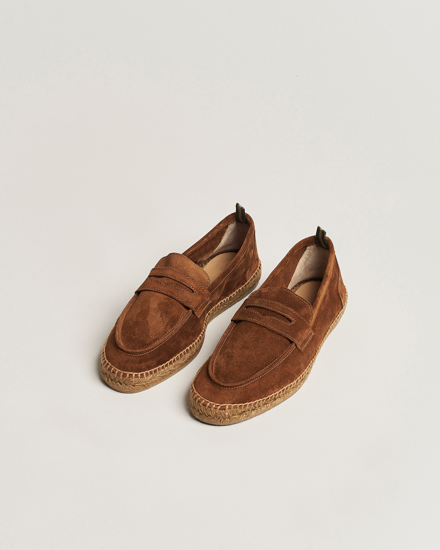 Herre | Sko i ruskind | Castañer | Nacho Casual Suede Loafers Cuero