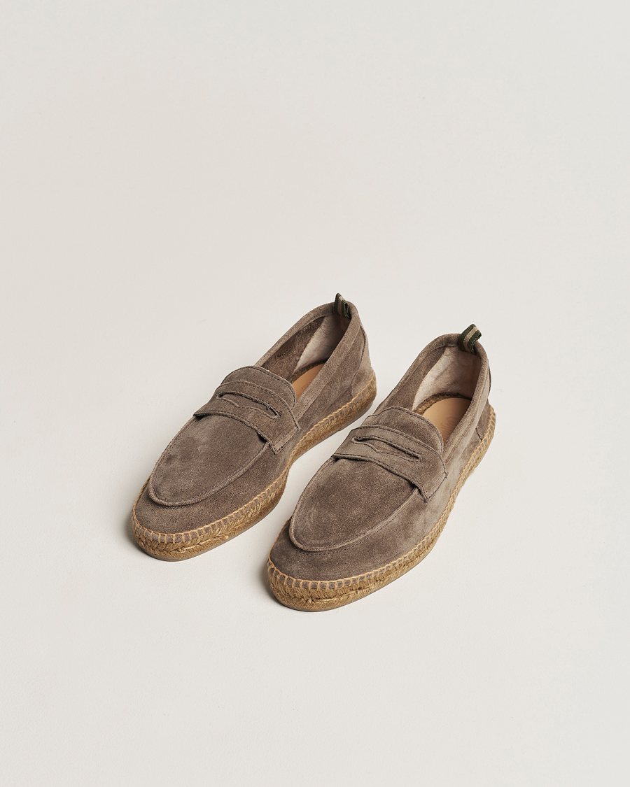 Herre | Sommer | Castañer | Nacho Casual Suede Loafers Topo
