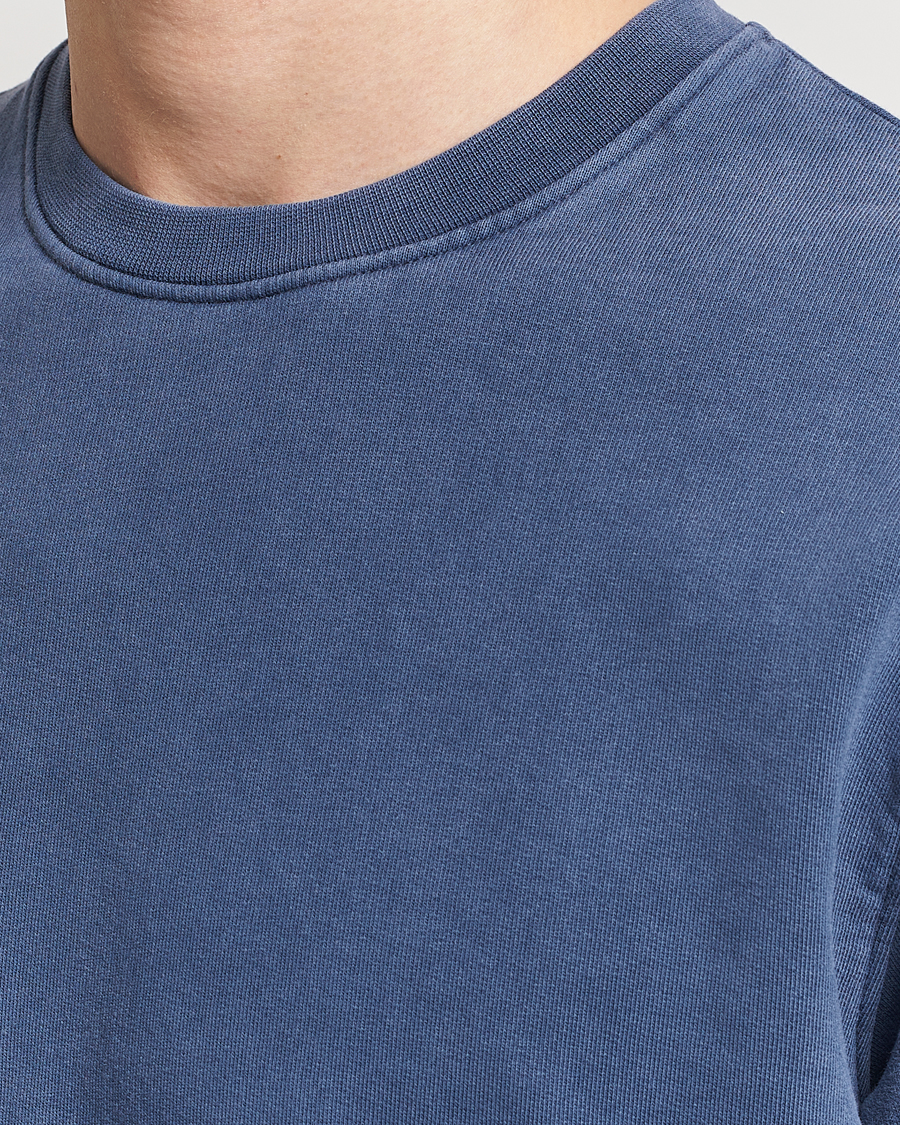 Herre | Trøjer | Colorful Standard | Classic Organic Crew Neck Sweat Neptune Blue