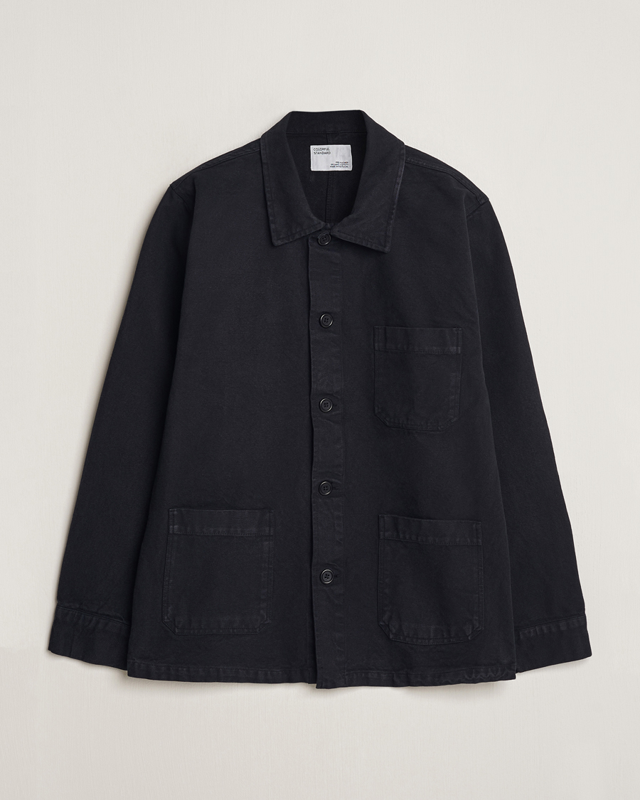 Herr |  | Colorful Standard | Organic Workwear Jacket Deep Black