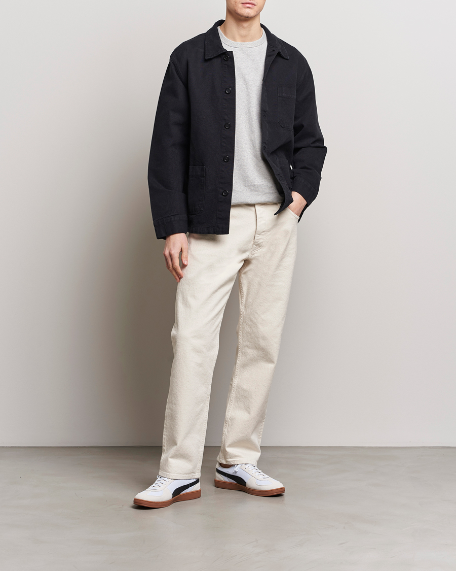 Herre | Skjorter | Colorful Standard | Organic Workwear Jacket Deep Black