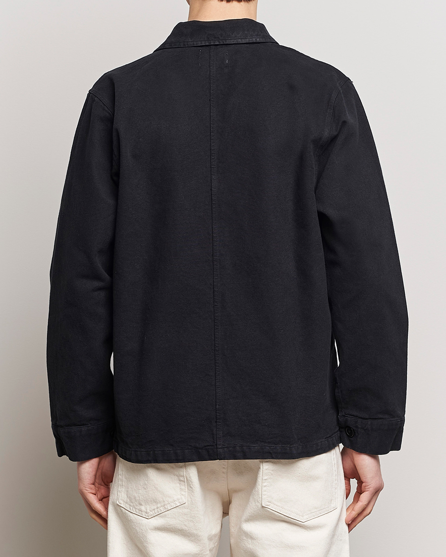 Herre | Skjorter | Colorful Standard | Organic Workwear Jacket Deep Black