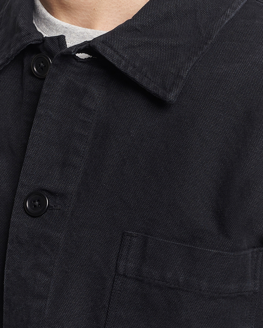 Herre | Skjorter | Colorful Standard | Organic Workwear Jacket Deep Black
