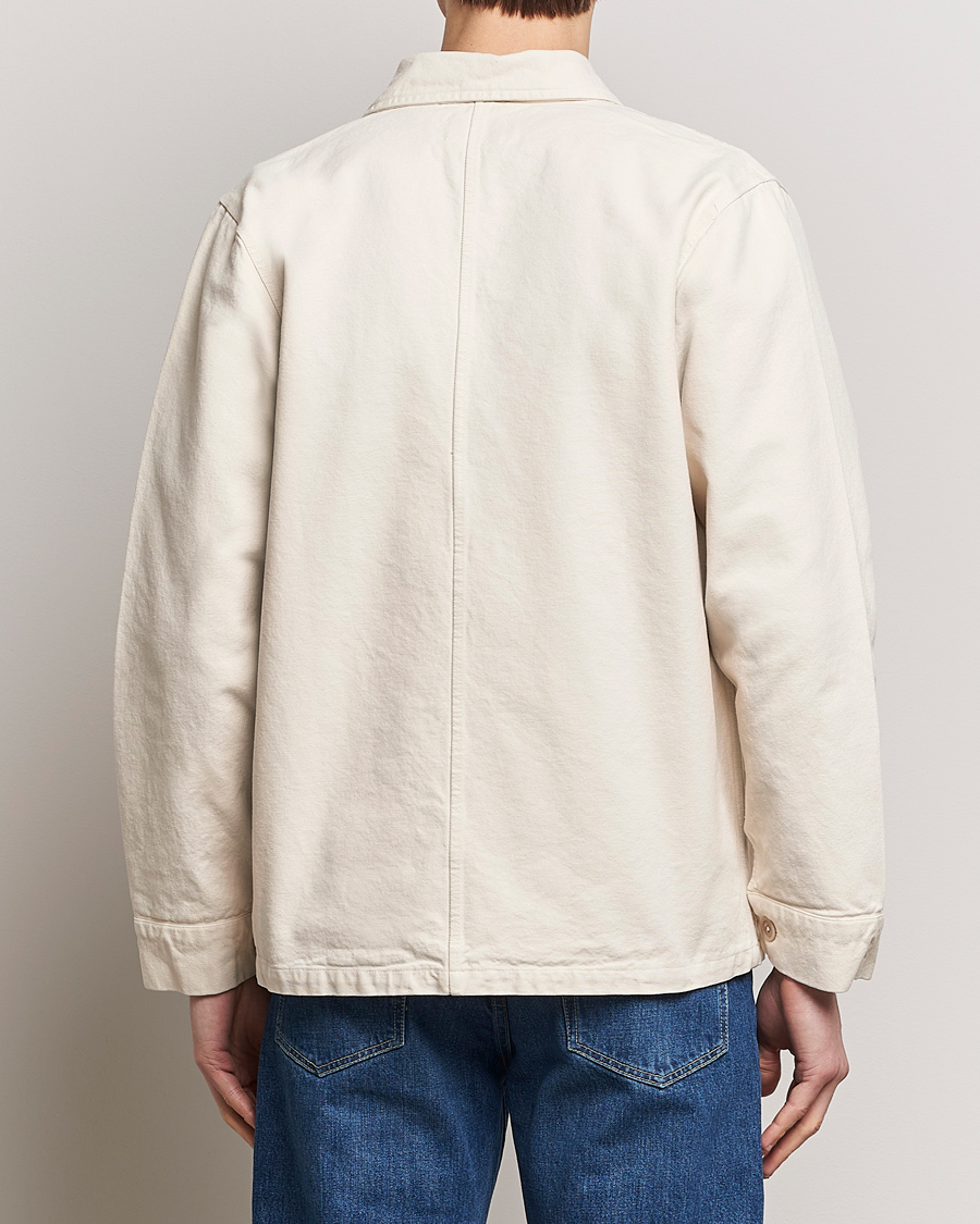 Herre | Skjorter | Colorful Standard | Organic Workwear Jacket Ivory White