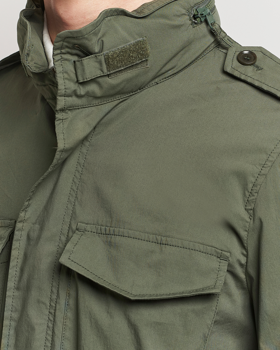 Herre | Jakker | Aspesi | Lightweight Cotton Field Jacket Military