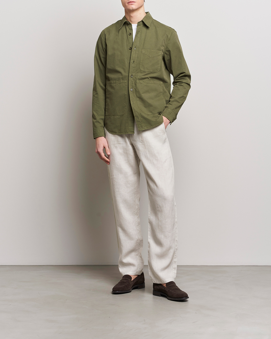 Herre | Jakker | Aspesi | Utility Shirt Jacket Military