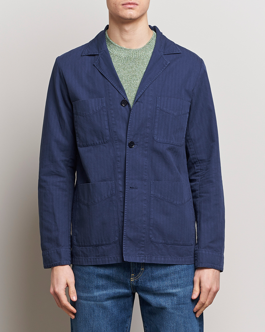 Herre | Aspesi | Aspesi | Fadango Shirt Jacket Navy