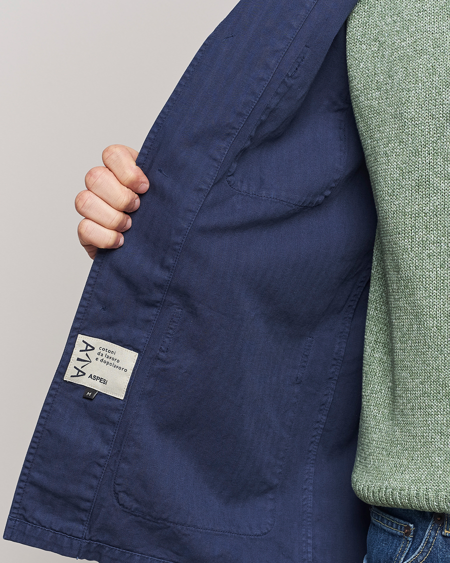 Herre | Jakker | Aspesi | Fadango Shirt Jacket Navy