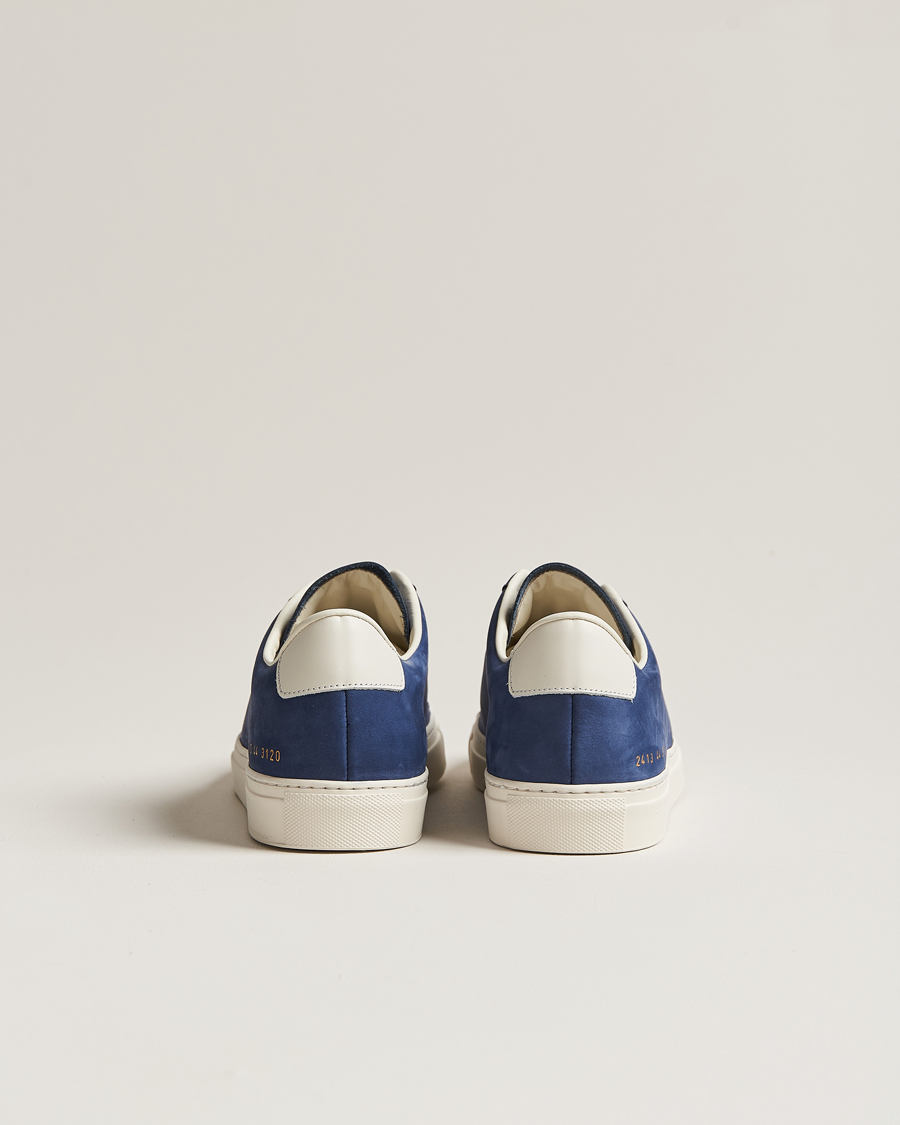 Herre | Common Projects Retro Pebbled Nappa Leather Sneaker Blue/White | Common Projects | Retro Pebbled Nappa Leather Sneaker Blue/White