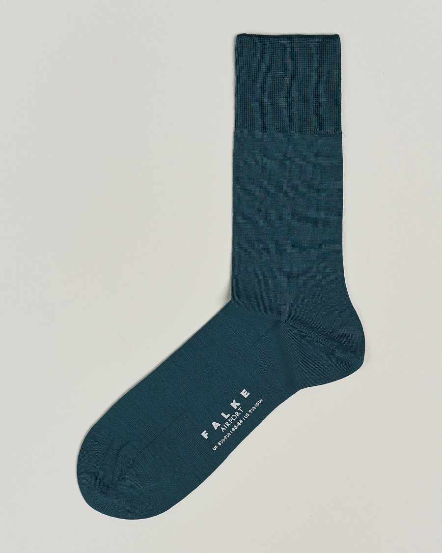 Herre | Undertøj | Falke | Airport Socks Mulberry Green