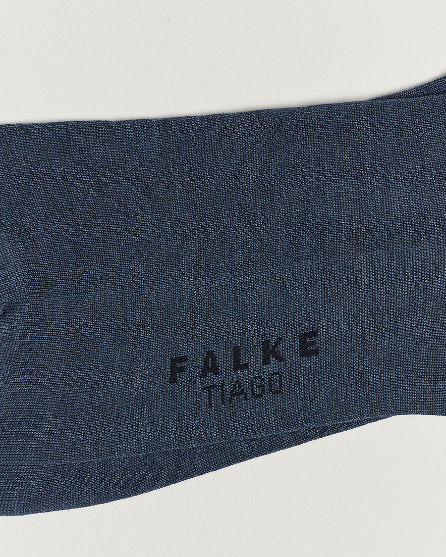 Herr | Vanliga strumpor | Falke | Tiago Socks Denim Melange