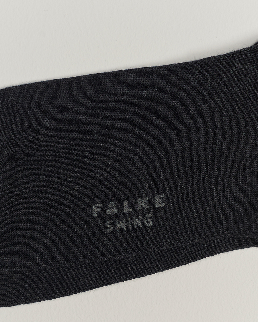 Herre | Almindelige sokker | Falke | Swing 2-Pack Socks Anthracite Melange