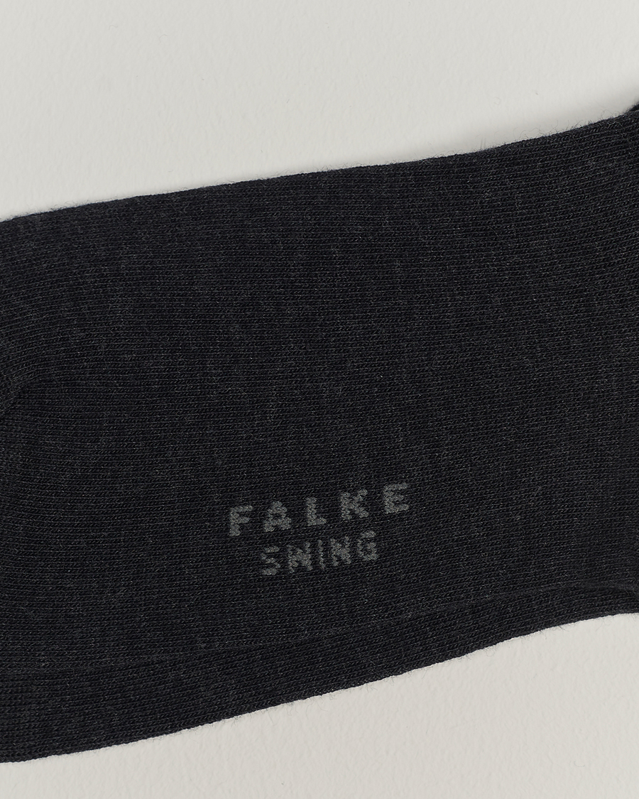 Herre | Undertøj | Falke | Swing 2-Pack Socks Anthracite Melange
