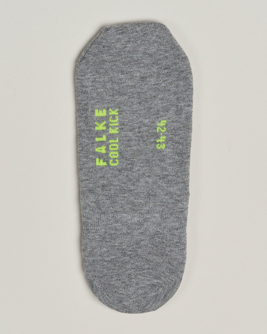 Herre | Undertøj | Falke | Cool Kick Invisible Socks Light Grey Melange
