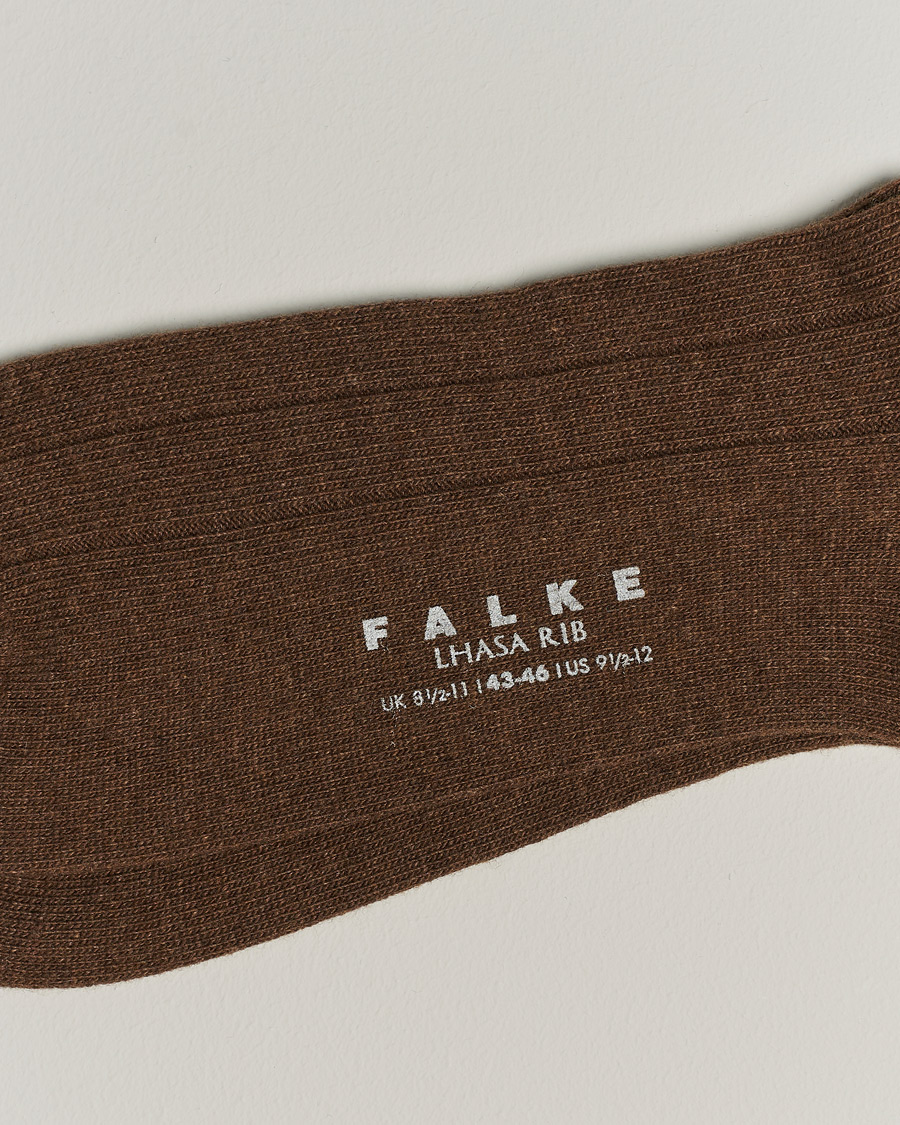 Herre | Falke | Falke | Lhasa Cashmere Socks Humus