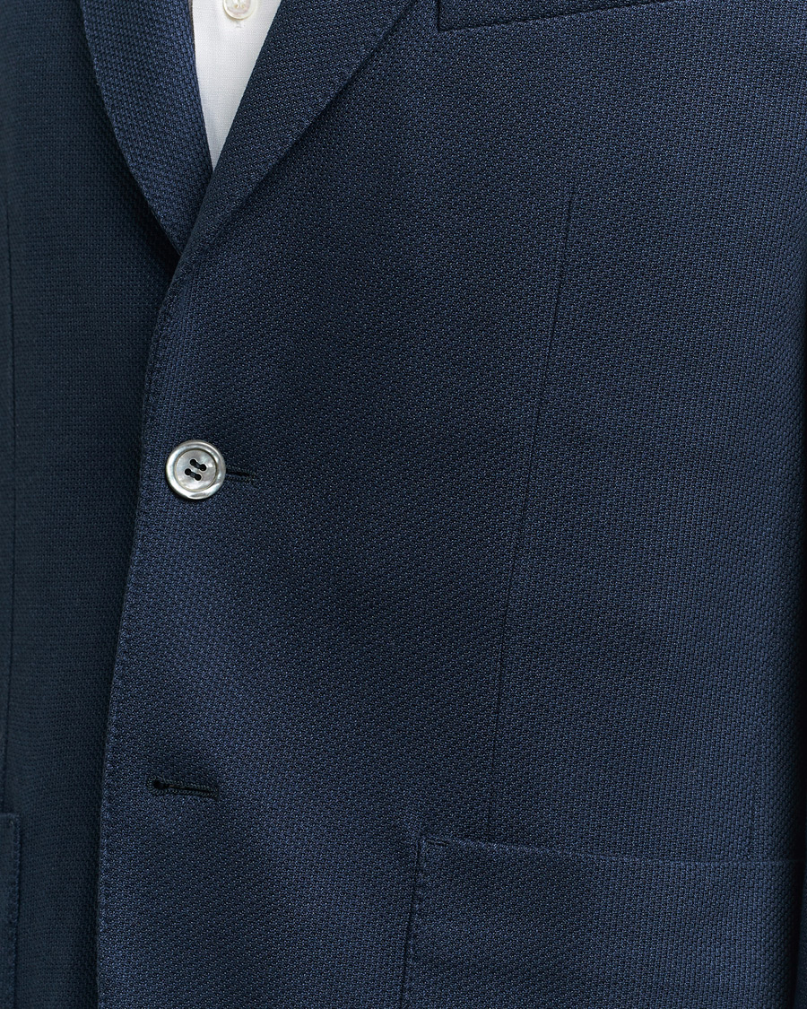 Herre | Blazere & jakker | Brioni | Cotton/Silk Jersey Blazer Navy