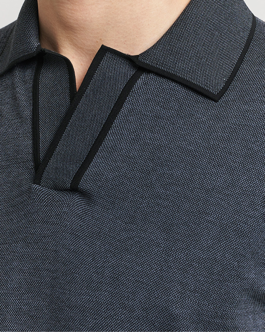 Herre | Polotrøjer | Brioni | Soft Cotton Polo Navy