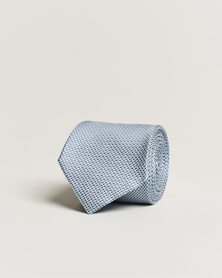 Herre | Brioni Structured Silk Tie Light Blue | Brioni | Structured Silk Tie Light Blue