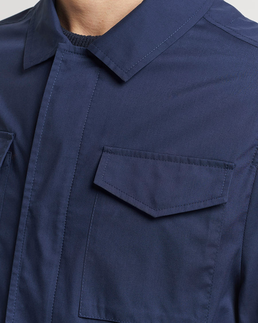 Herre | Jakker | Brunello Cucinelli | Lightweight Field Jacket Navy